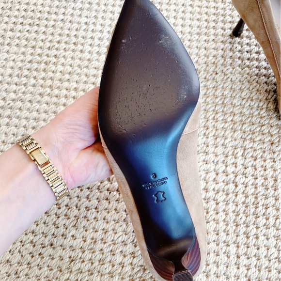 Koko + Palenki Suede Horsebit Loafer Heels – Women’s Size 8 - Picture 9 of 11